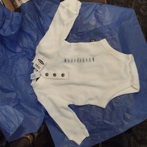 Old navy thermal baby long sleeve 3-6 month NWT